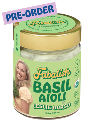 Fabalish Basil Aioli By Leslie Durso